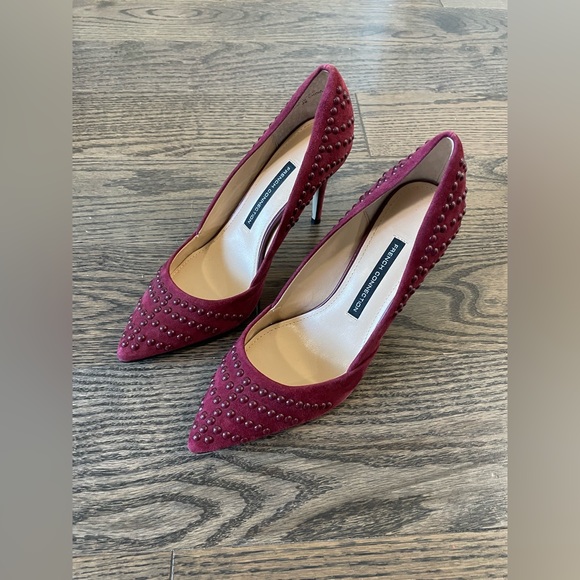 French Connection Burgundy Heels - Picture 4 of 7